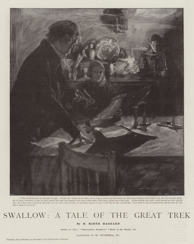 Rondine, Una storia del Grande Trek da William Hatherell