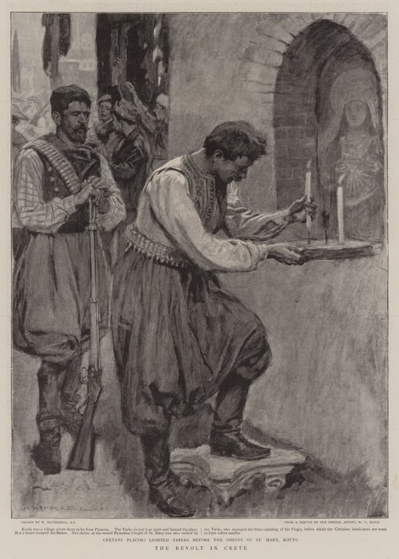 La rivolta a Creta da William Hatherell