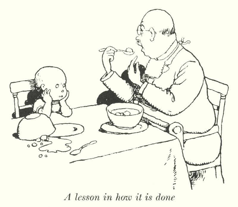 Una lezione su come si fa da William Heath Robinson