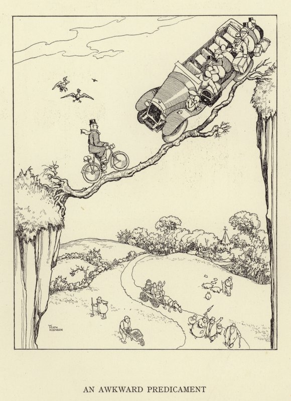 Una situazione imbarazzante da William Heath Robinson