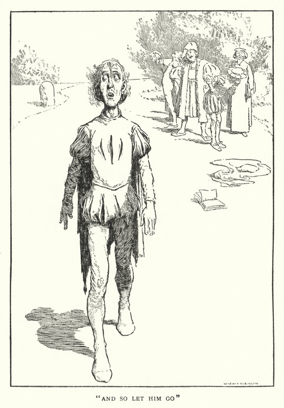 "E così lasciatelo andare" da William Heath Robinson