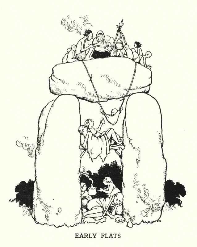 Primi appartamenti da William Heath Robinson