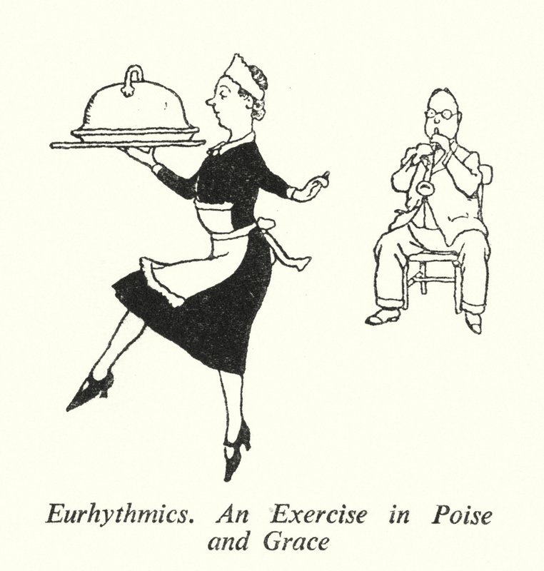 Euritmica, un esercizio di equilibrio e grazia da William Heath Robinson