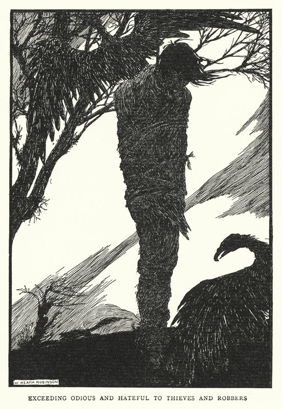 Estremamente odioso e detestabile per ladri e rapinatori da William Heath Robinson
