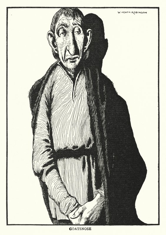 Naso di Capra da William Heath Robinson