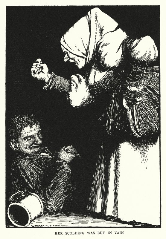 Il suo rimprovero era vano da William Heath Robinson