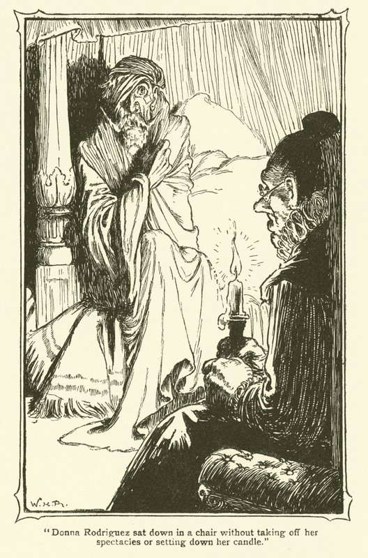 Illustrazione per Don Chisciotte da William Heath Robinson