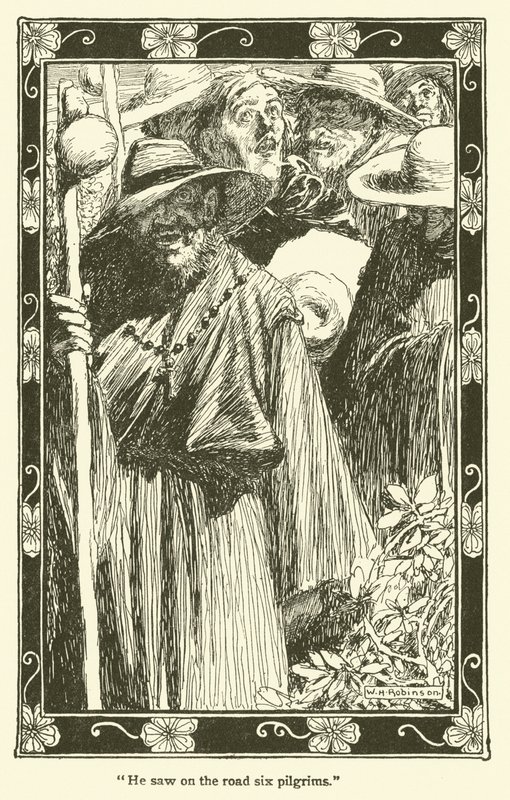 Illustrazione per Don Chisciotte da William Heath Robinson