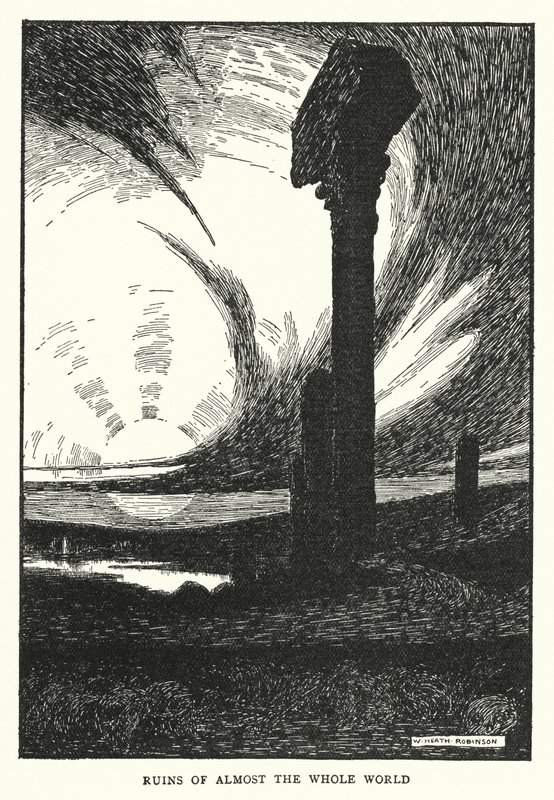 Rovine di quasi tutto il mondo da William Heath Robinson