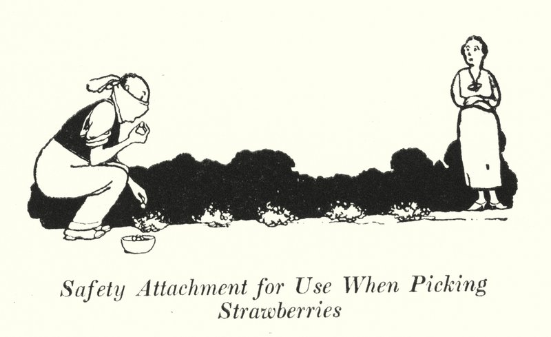 Dispositivo di Sicurezza per la Raccolta delle Fragole da William Heath Robinson
