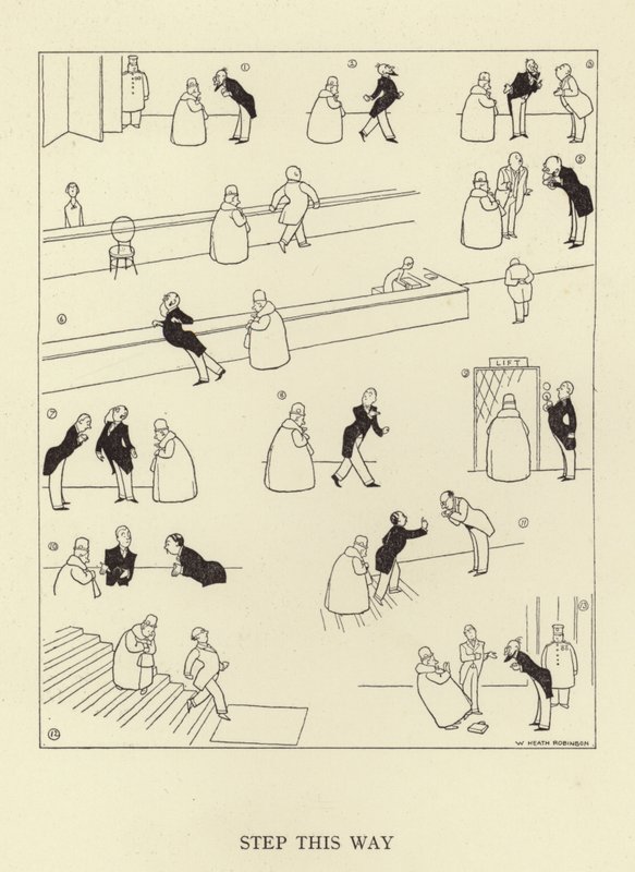 Passa da questa parte da William Heath Robinson