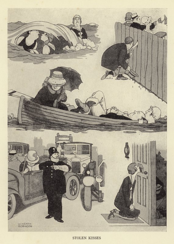 Baci rubati da William Heath Robinson