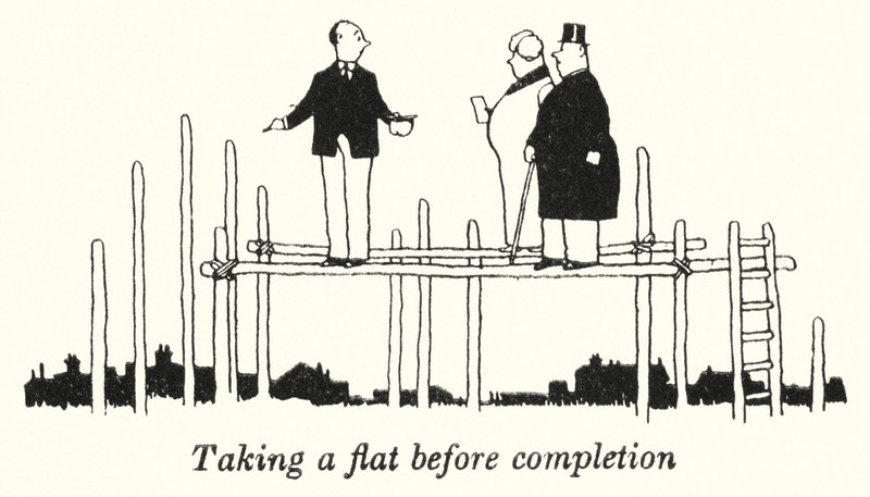Prendere un Appartamento Prima del Completamento da William Heath Robinson