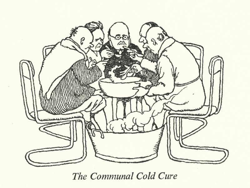 La Cura Fredda Comune da William Heath Robinson