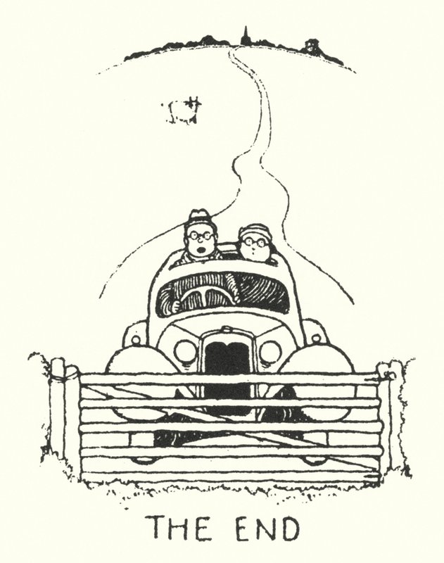 La fine (litografia) da William Heath Robinson