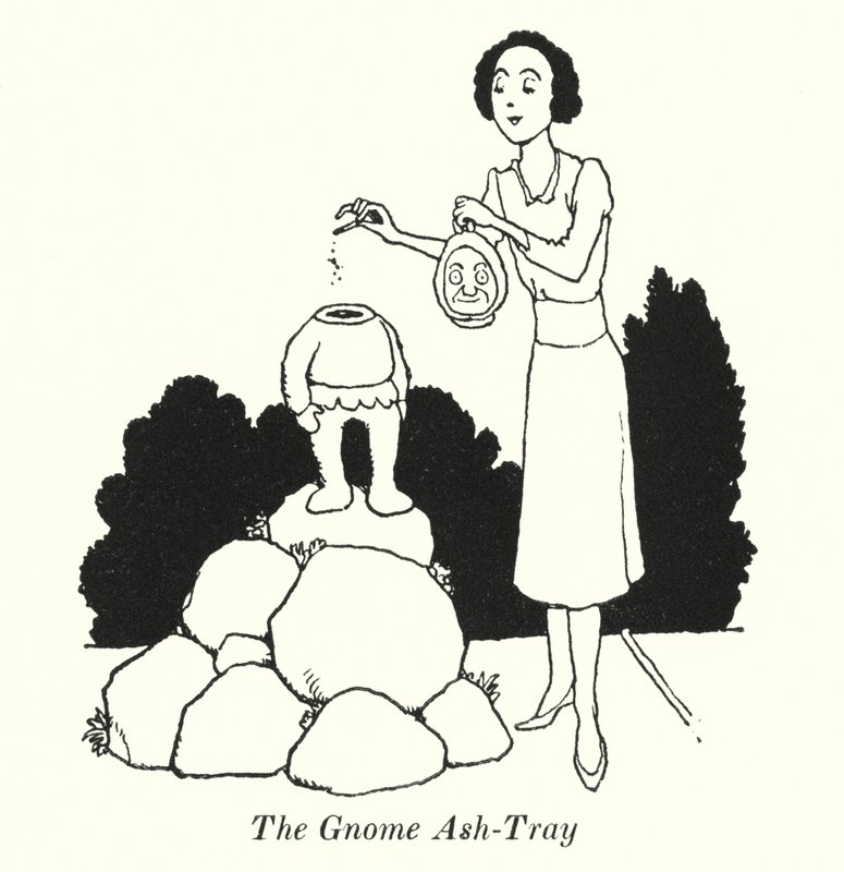 Il Portacenere Gnomo da William Heath Robinson