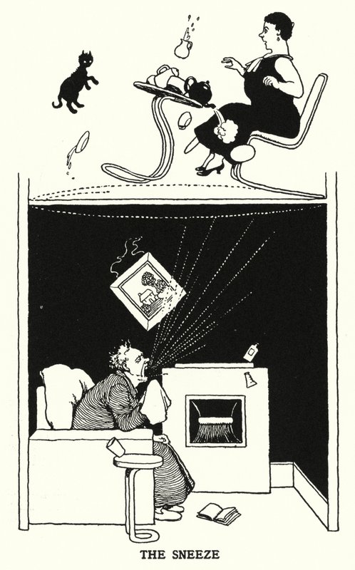 Lo starnuto da William Heath Robinson