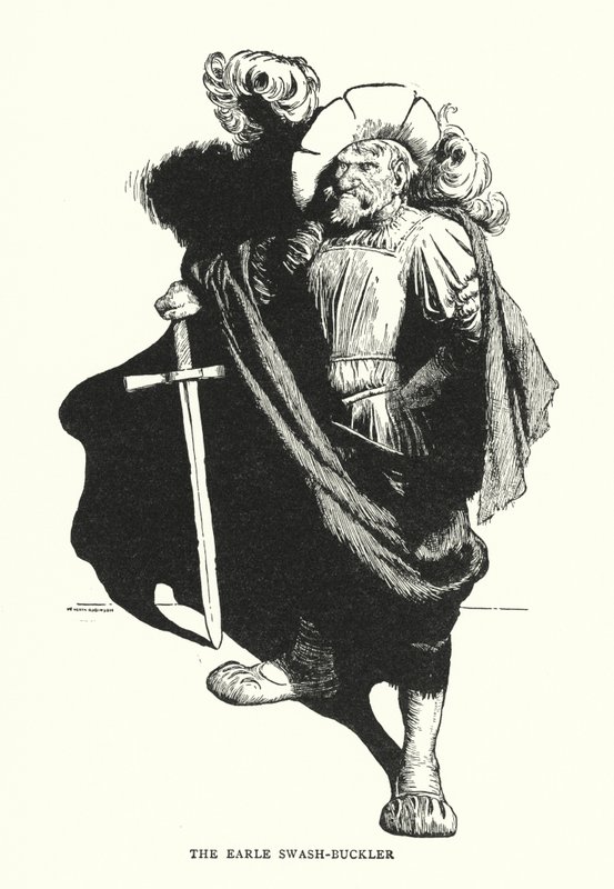 Il frate spadaccino da William Heath Robinson