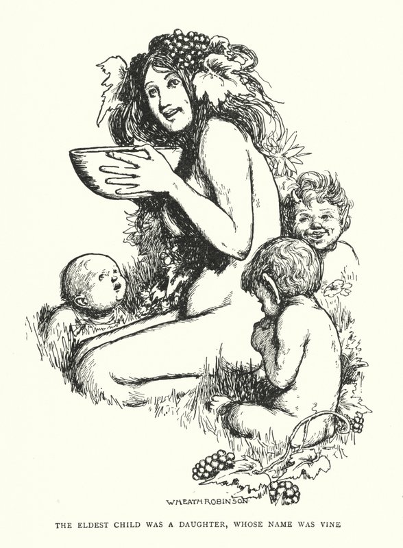 La figlia maggiore si chiamava Vine da William Heath Robinson
