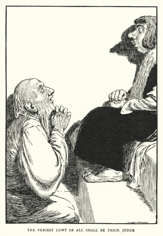 Il più grande sciocco di tutti sarà il loro giudice da William Heath Robinson