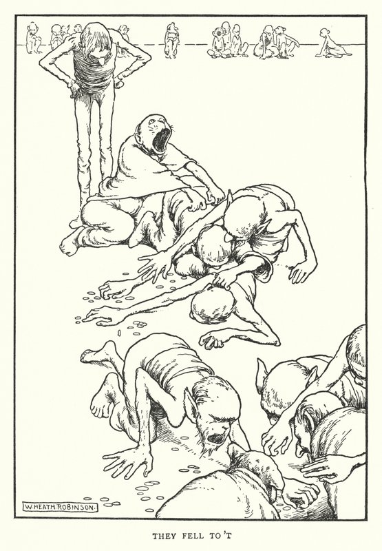 Sono caduti a terra da William Heath Robinson