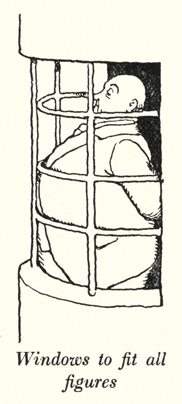 Finestre per adattarsi a tutte le figure da William Heath Robinson
