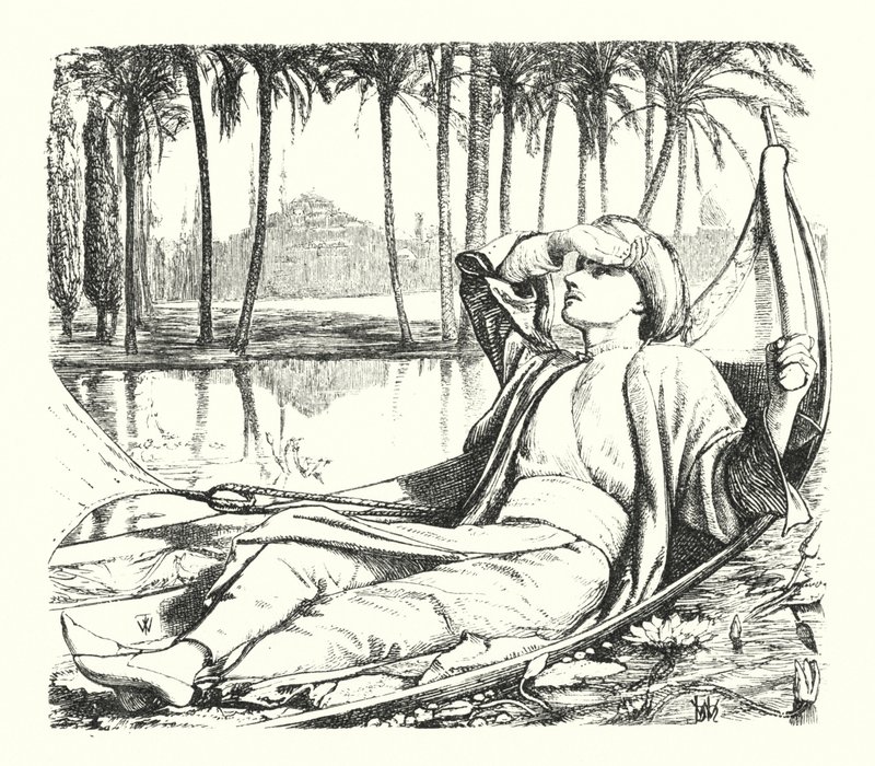 Ricordi delle Mille e una Notte (incisione) da William Henry (after) Hunt