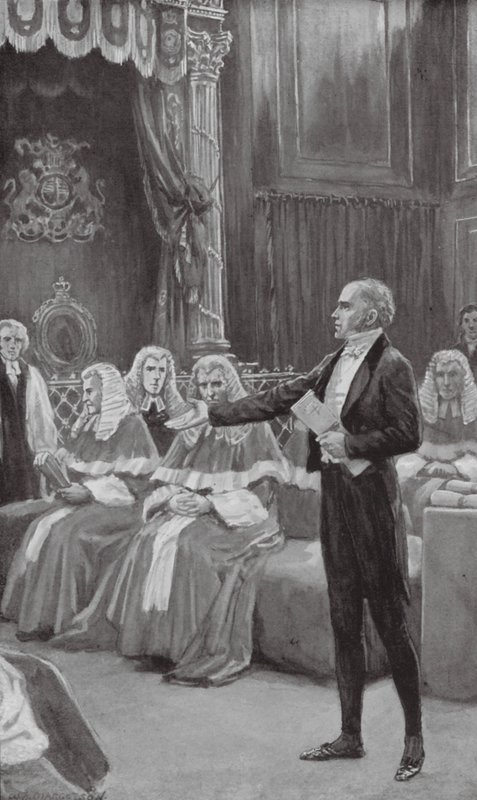 Il Conte Grey Appella la Corte dei Vescovi per Passare il Reform Bill da William Henry (after) Margetson