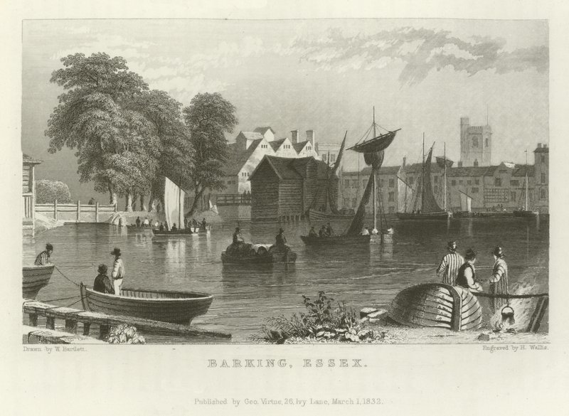 Barking, Essex da William Henry Bartlett