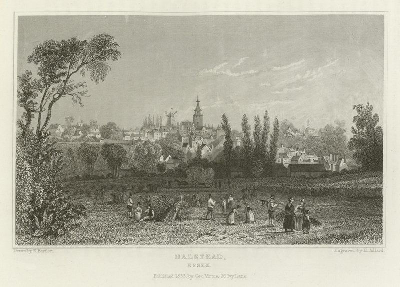 Halstead, Essex da William Henry Bartlett