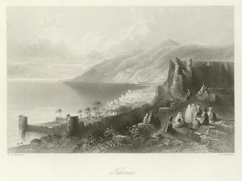 Tiberiade da William Henry Bartlett