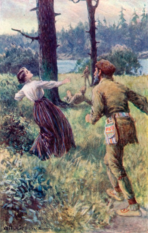 Un urlo acuto risuonò attraverso il prato da William Henry Charles Groome