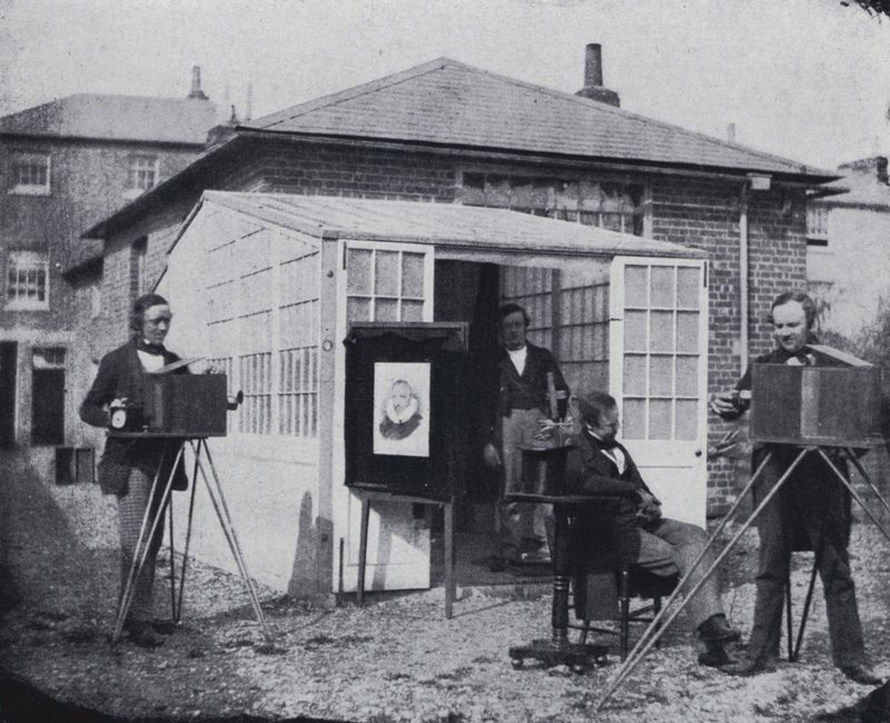 Lo studio di Talbot a Reading da William Henry Fox Talbot