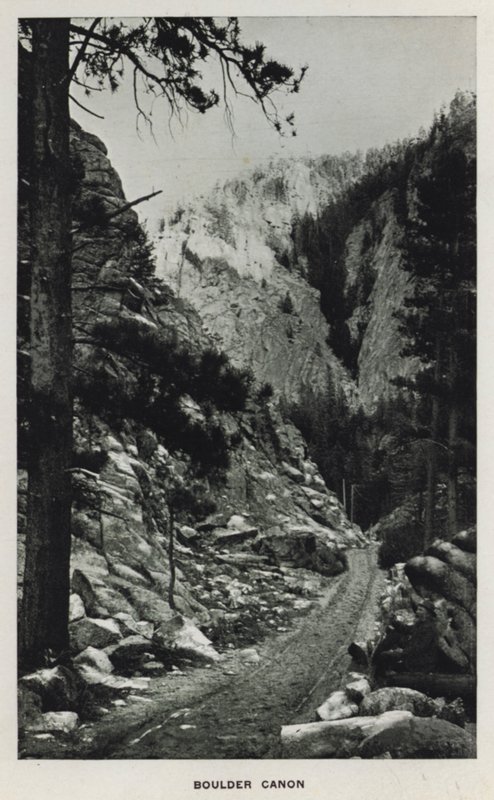 Canyon del Colorado: Boulder Canon da William Henry Jackson