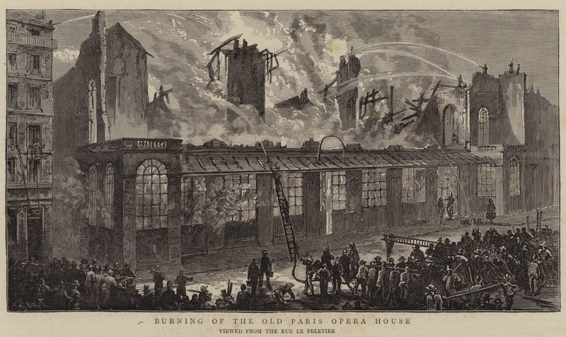 Incendio del vecchio Teatro dell