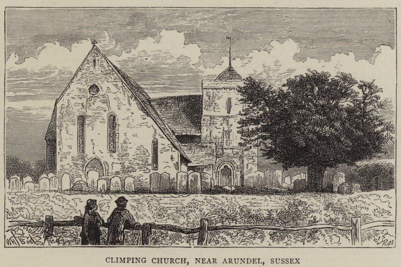Chiesa di Climping, vicino ad Arundel, Sussex da William Henry James Boot