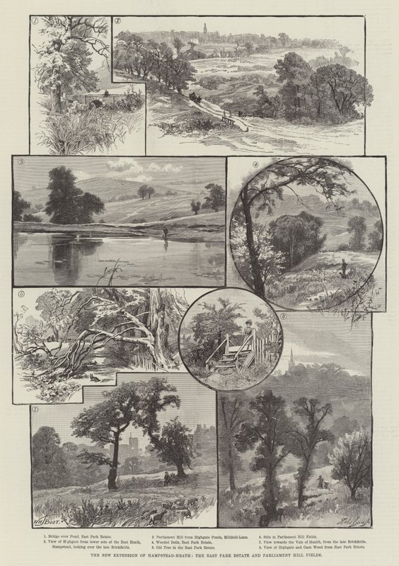 La nuova estensione di Hampstead-Heath, l