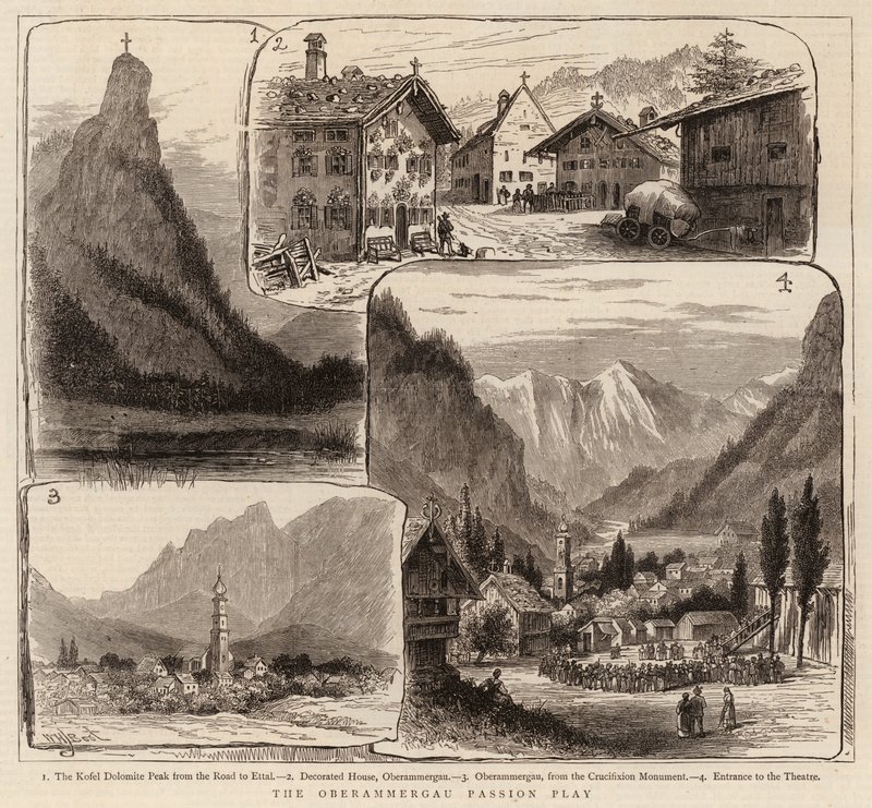 La Passione di Oberammergau da William Henry James Boot