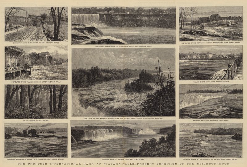 Il Parco Internazionale Proposto alle Cascate del Niagara, Condizione Attuale del Quartiere da William Henry James Boot