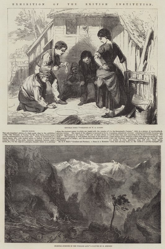 Esposizione della British Institution da William Henry Knight