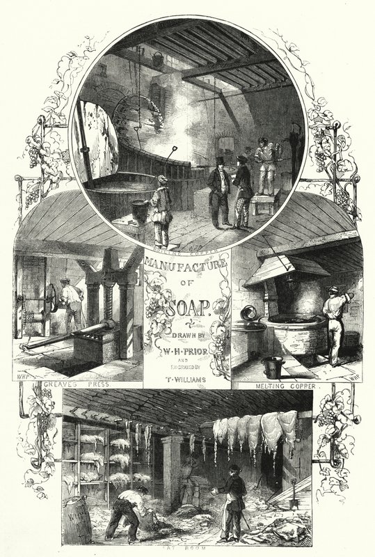 Fabbricazione del sapone da William Henry Pike