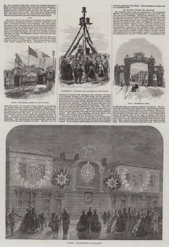 Matrimonio del Principe di Galles e Alexandra di Danimarca da William Henry Pike