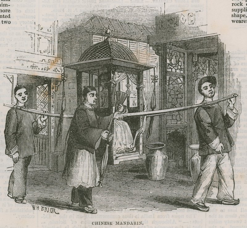 Un mandarino cinese; Una visita alla collezione cinese da William Henry Prior