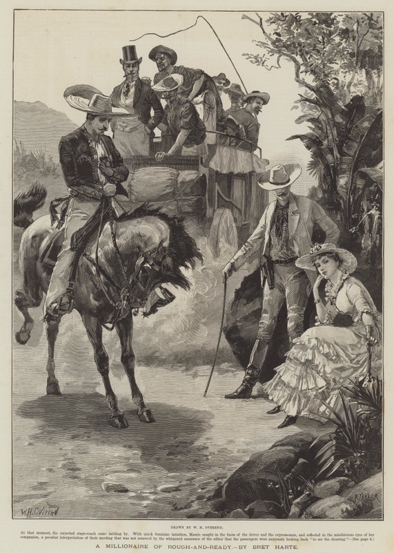 Un milionario di Rough-and-Ready, di Bret Harte da William Heysham Overend