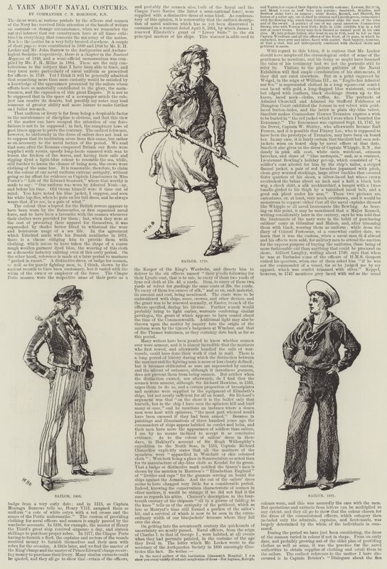 Una storia sui costumi navali da William Heysham Overend