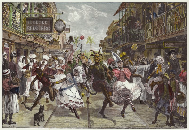 Carnevale a Port of Spain, Trinidad da William Heysham Overend