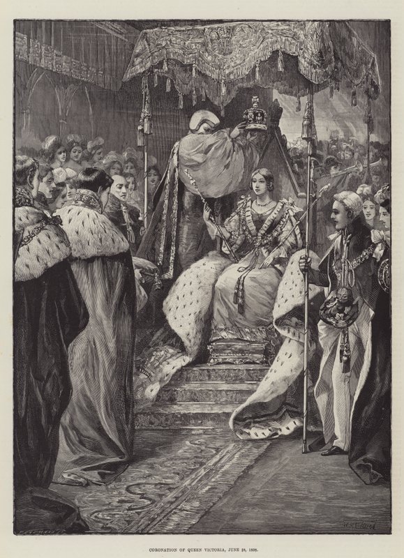 Incoronazione della Regina Vittoria da William Heysham Overend
