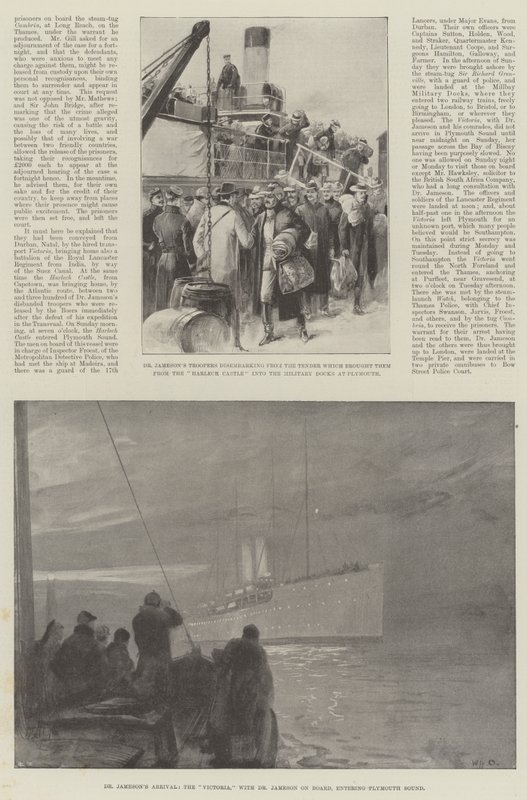 Dr Jameson a Londra da William Heysham Overend