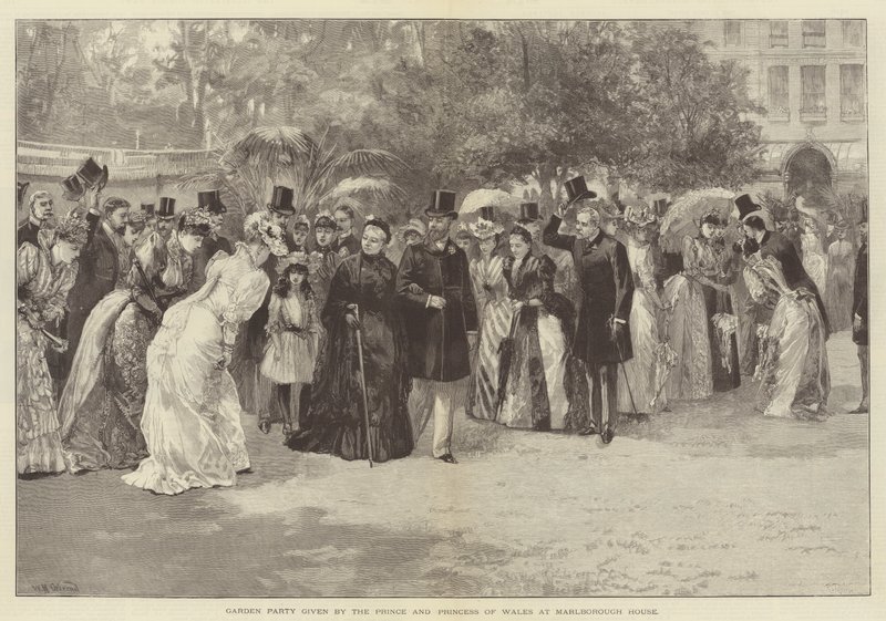 Festa in Giardino offerta dal Principe e dalla Principessa di Galles a Marlborough House da William Heysham Overend