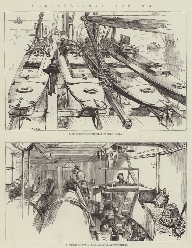 Preparativi per la guerra da William Heysham Overend